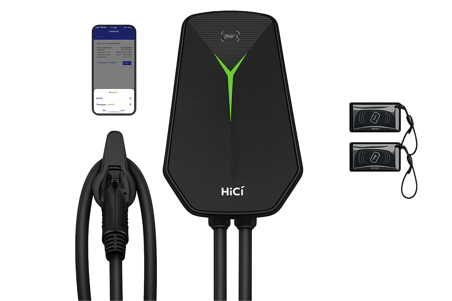 HiCi 7kW/22kW AC Charger view 4